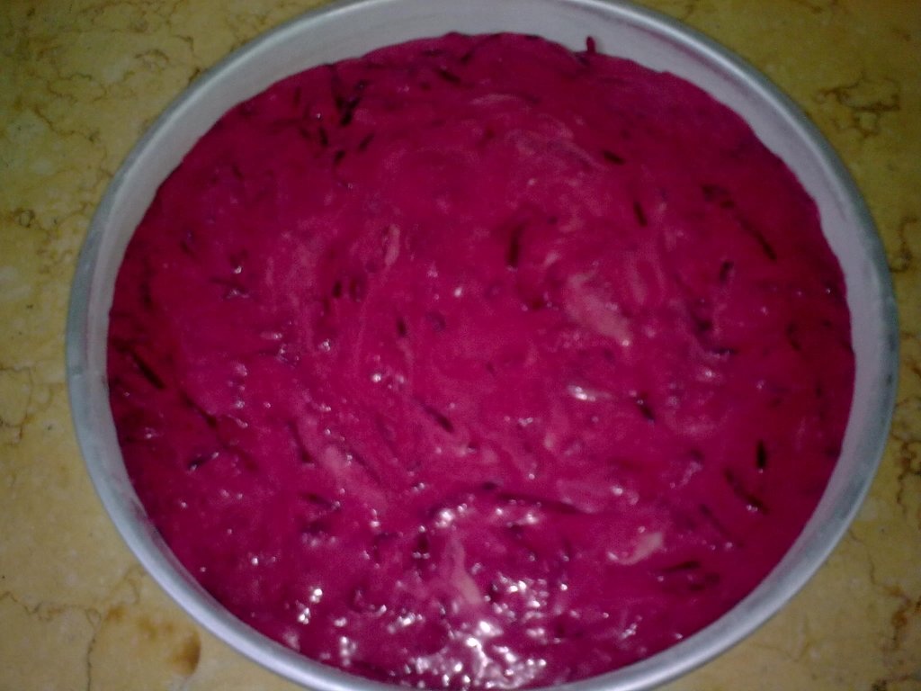 Torta de sfecla rosie