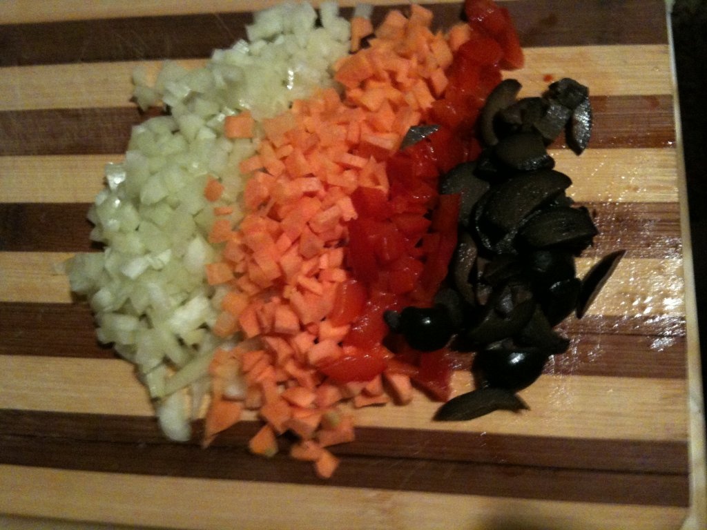 Ficatei de pui cu legume si masline ank