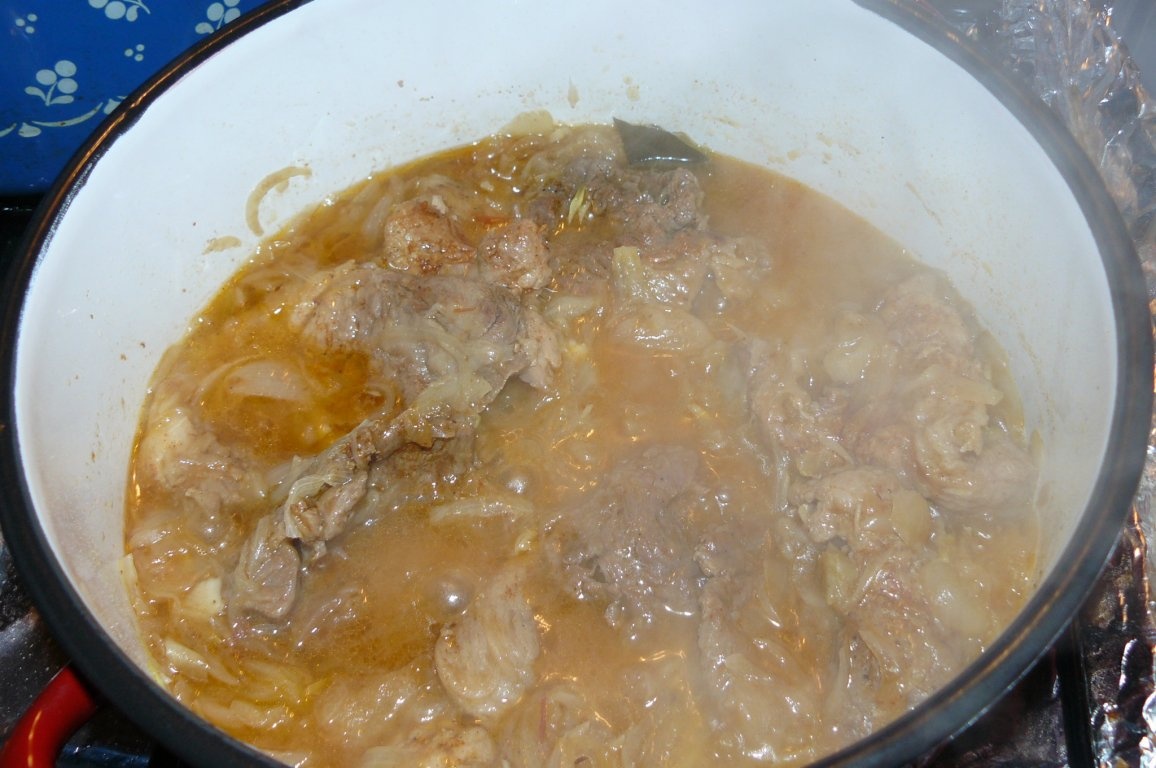 Şniţele cu  sos de ceapă