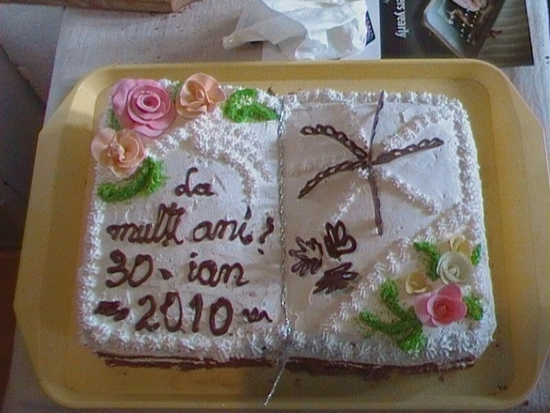 Idee pentru tort in forma de carte
