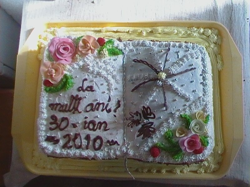 Idee pentru tort in forma de carte