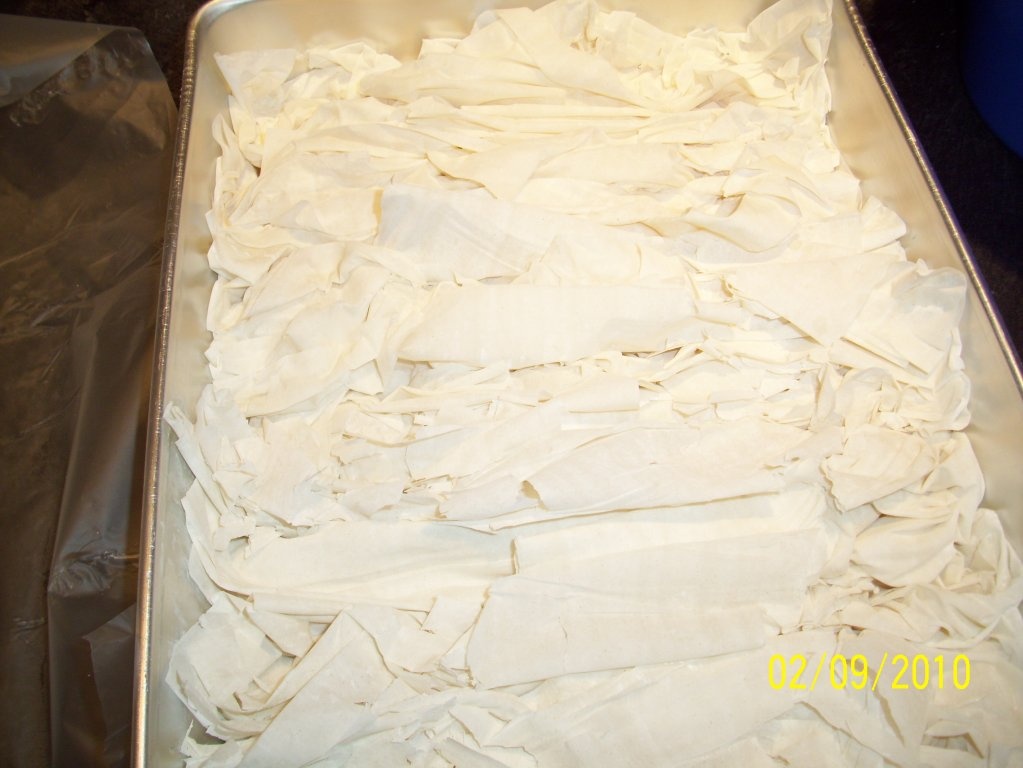 Prajitura cu foi Fillo