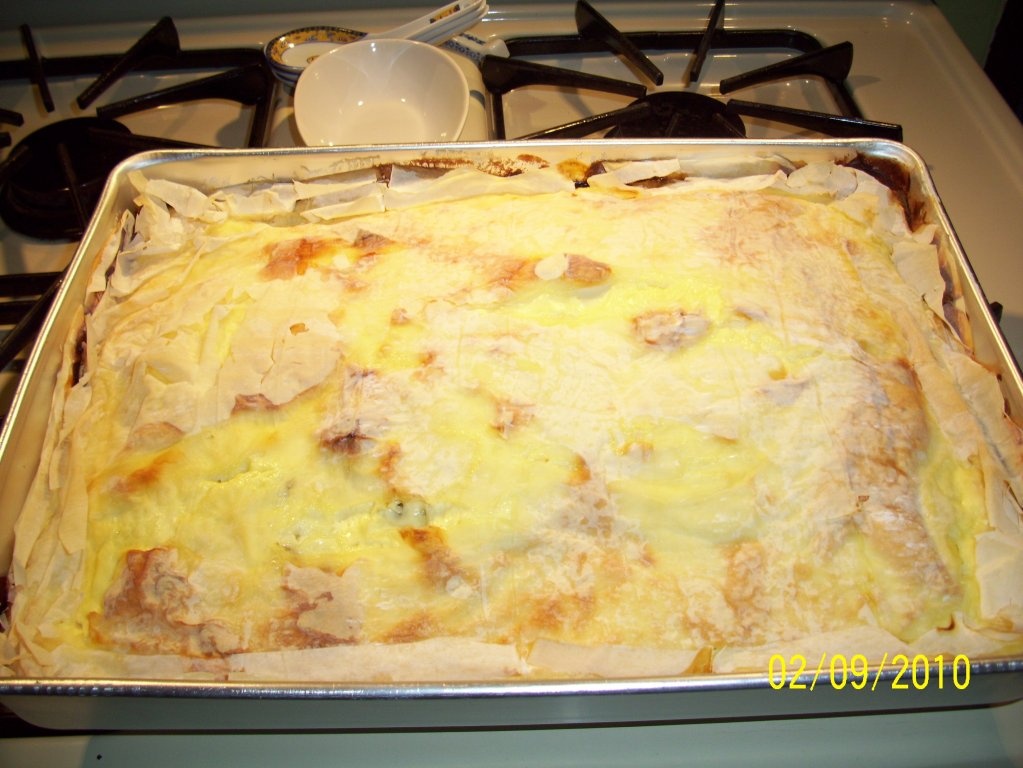 Prajitura cu foi Fillo