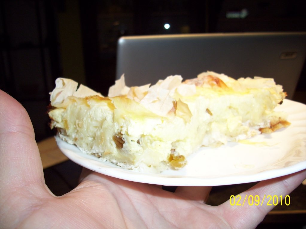 Prajitura cu foi Fillo