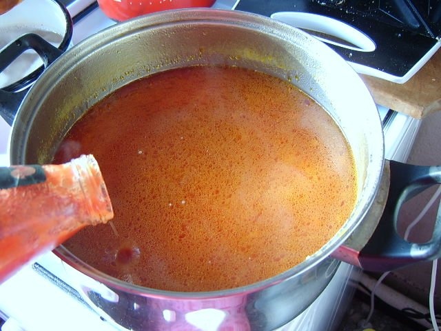 Bors de sfecla rosie