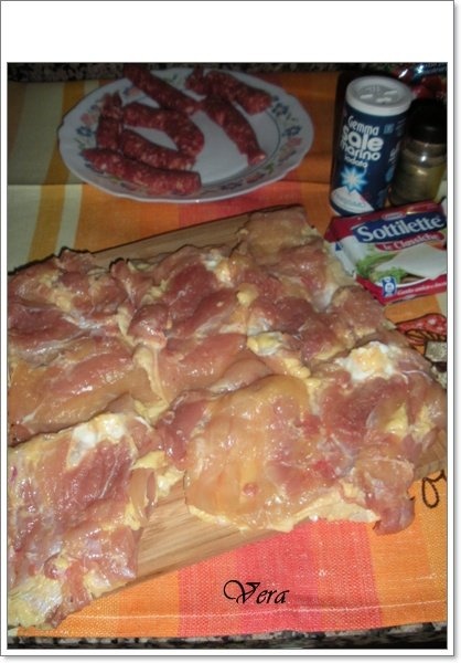 Rulada de copane de pui