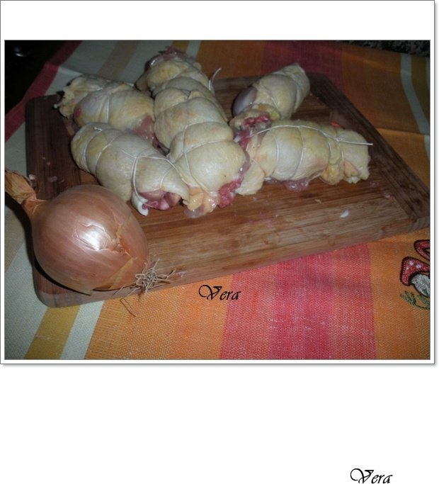 Rulada de copane de pui