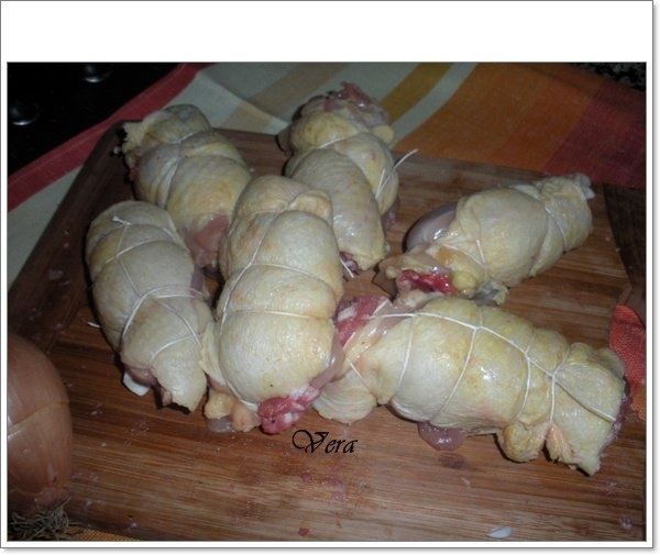 Rulada de copane de pui