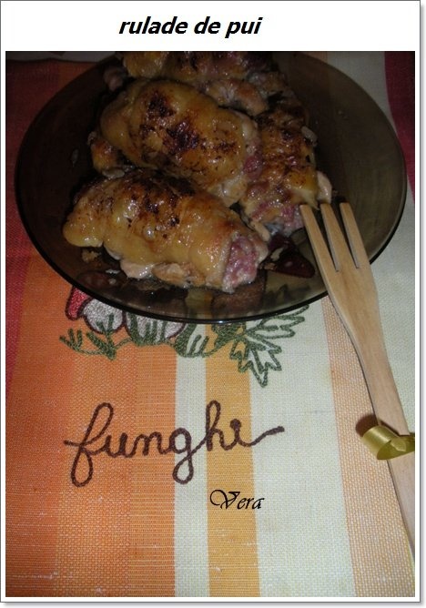 Rulada de copane de pui