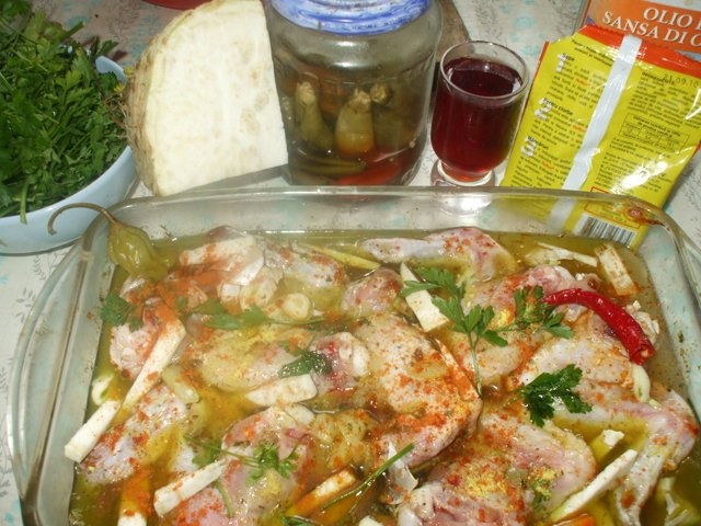 Aripioare picante la cuptor