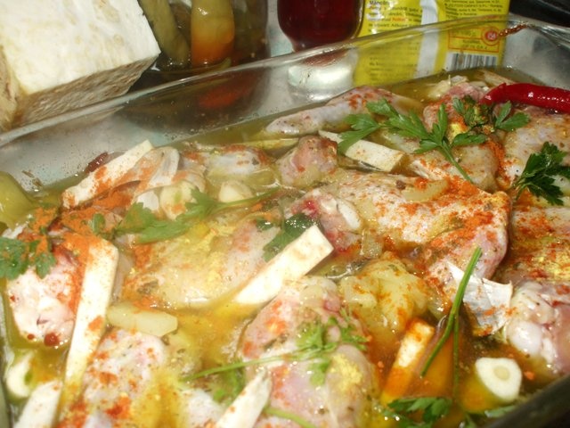 Aripioare picante la cuptor