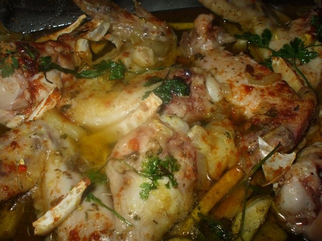 Aripioare picante la cuptor