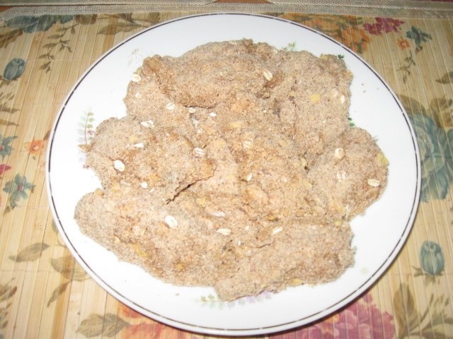 Crochete crocante din piept de pui