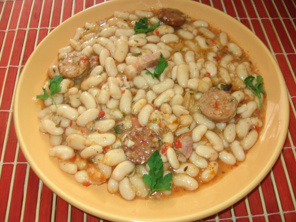 Gulas de fasole boabe