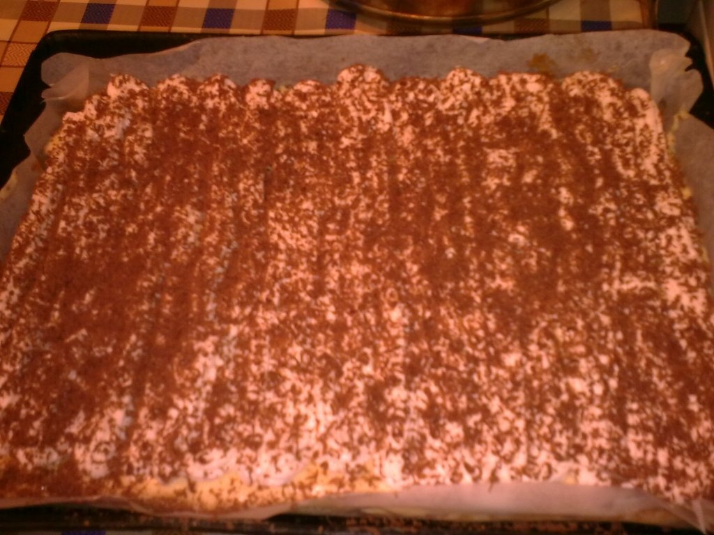 Prajitura cu nuca de cocos si frisca