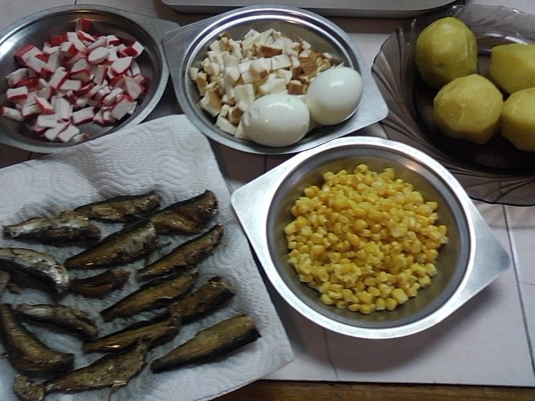 Aperitiv floarea soarelui