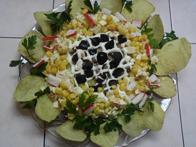 Aperitiv floarea soarelui