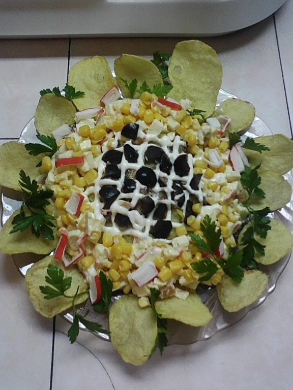 Aperitiv floarea soarelui