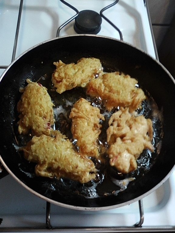 Surimi in crusta de cartof