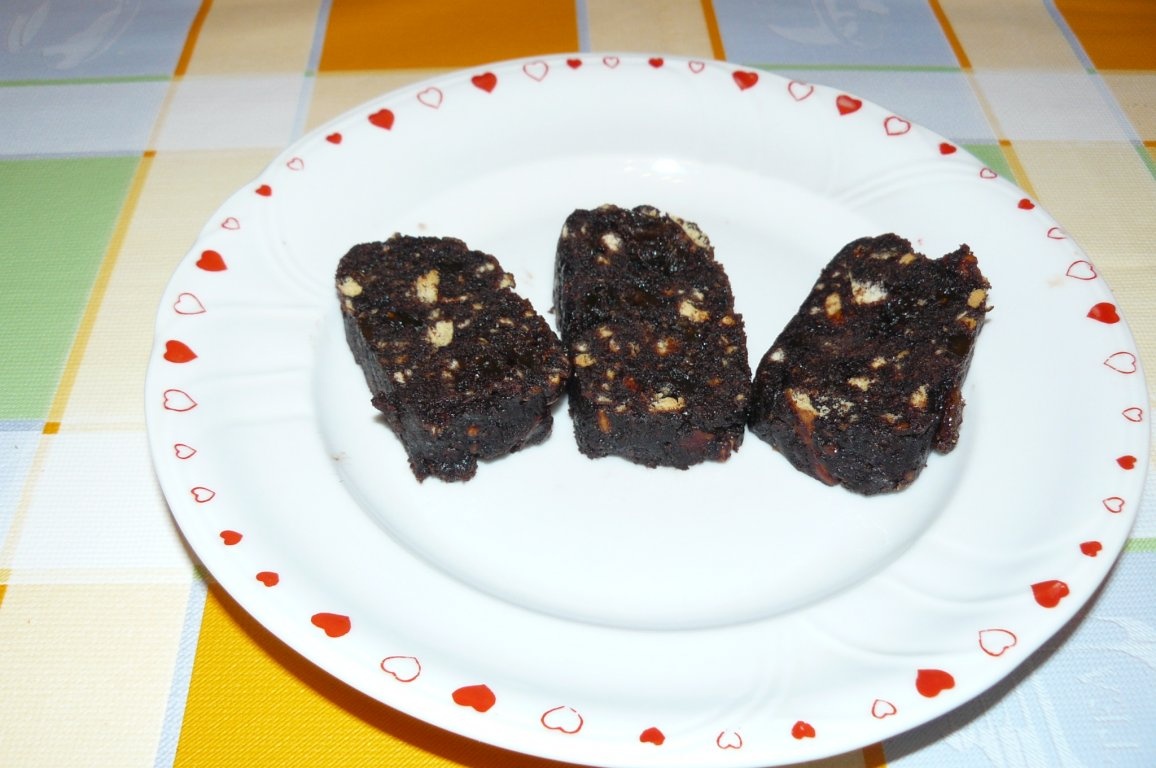 Salam de biscuiţi reţetă