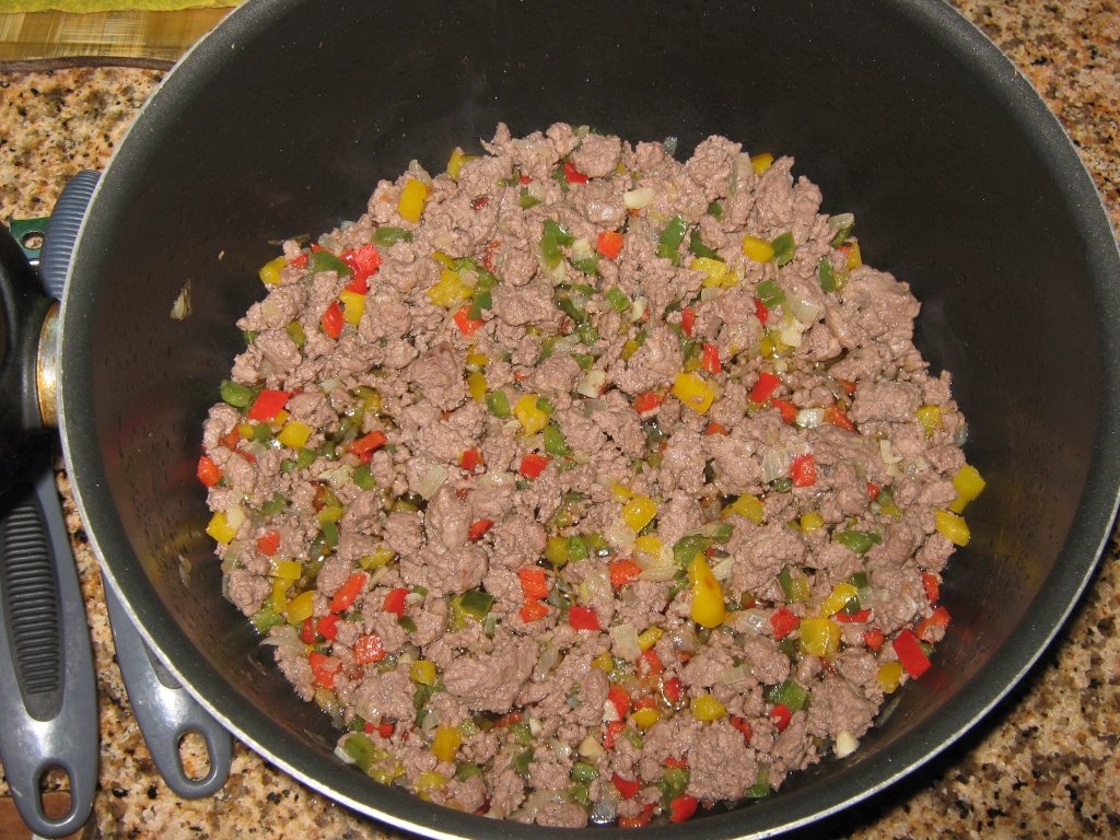 Spaghete cu sos de chilli