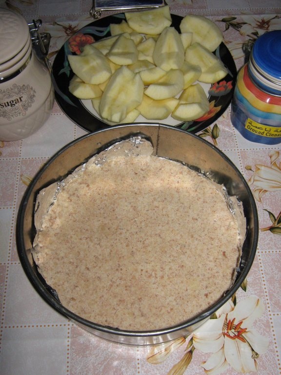 Prajitura cu mere de post