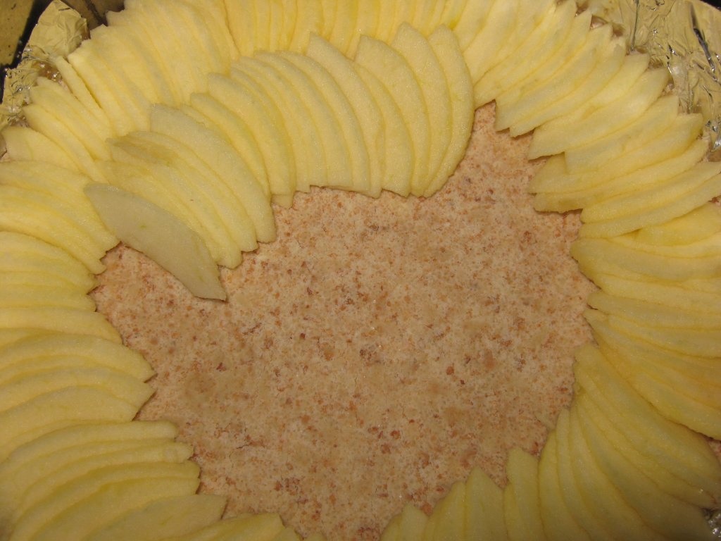 Prajitura cu mere de post