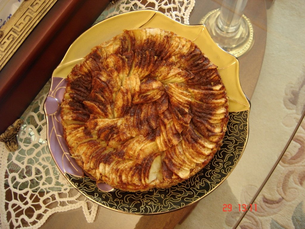 Prajitura cu mere de post