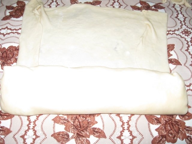 Placinta rulata cu branza si Turta in foi