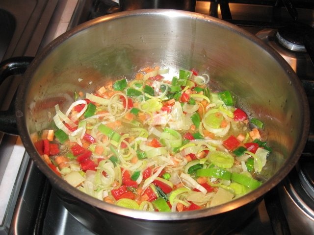 Pilaf cu praz de post