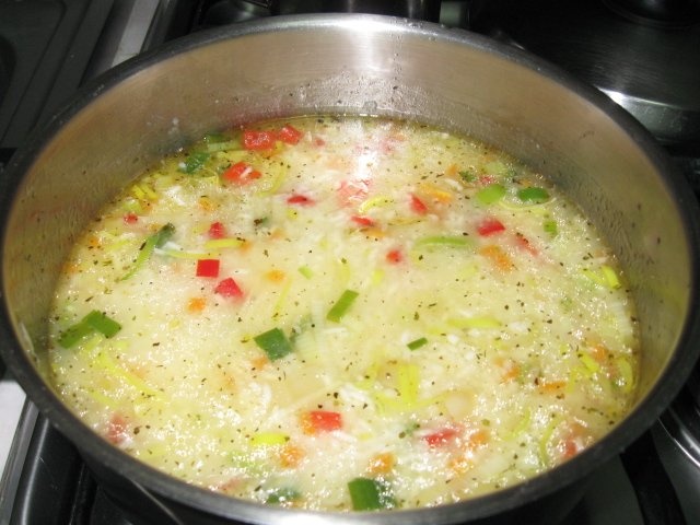 Pilaf cu praz de post