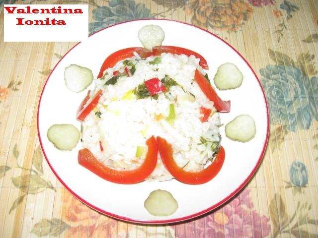 Pilaf cu praz de post