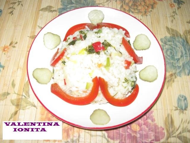 Pilaf cu praz de post