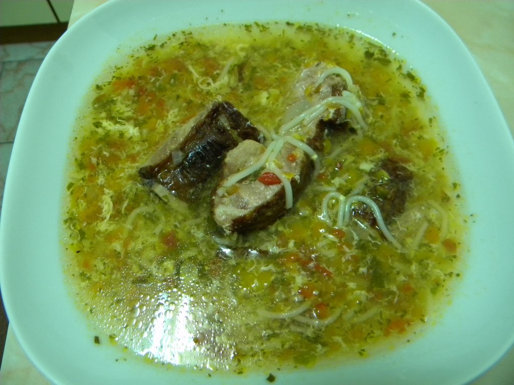 Ciarba din coasta afumata