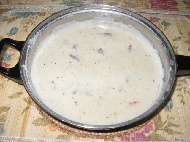 Ciulama cu pipote de curcan