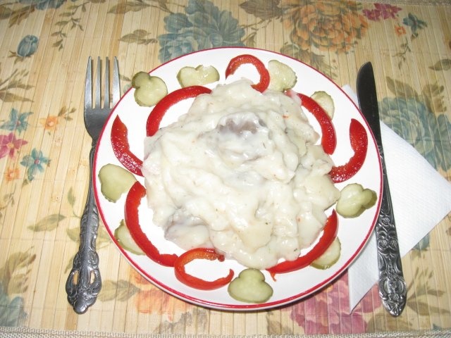 Ciulama cu pipote de curcan