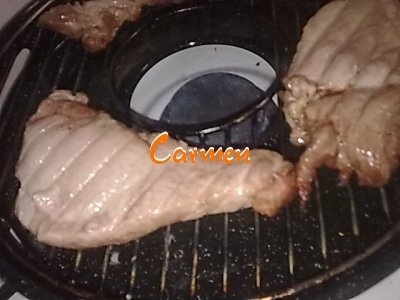 Friptura de porc cu cartofi prajiti