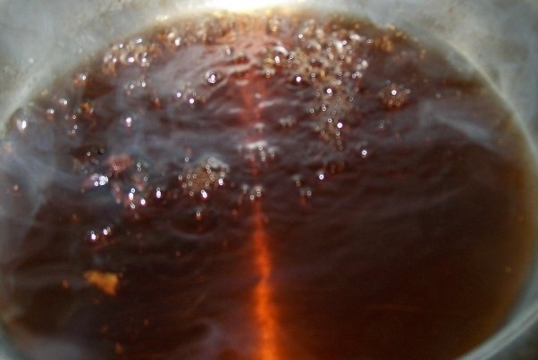 Piept de gasca afumat cu varza caramelizata,