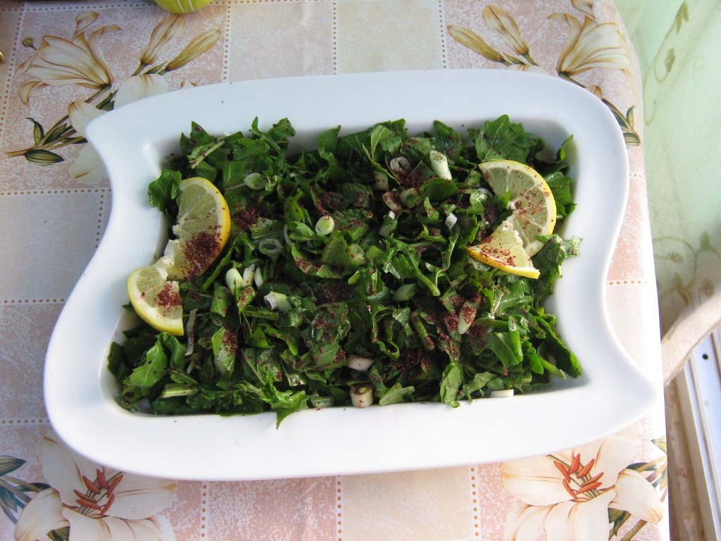 Salata de rucola-specific tarilor arabe