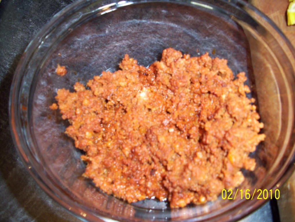 Pui cu carnat piscacios la slowcooker(oala de gatit incet)