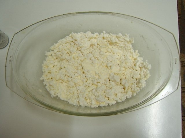 Budinca de spaghetti cu telemea de vaca