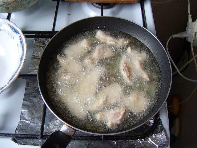 Pui cu ananas si Rizi-bizi