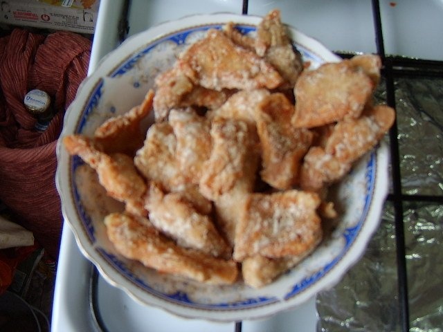 Pui cu ananas si Rizi-bizi