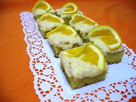 Pătrate cu portocale