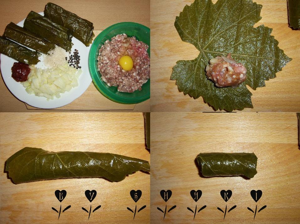 Sarmalute in foi de vita