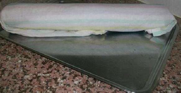 Rulada de cacao cu frisca