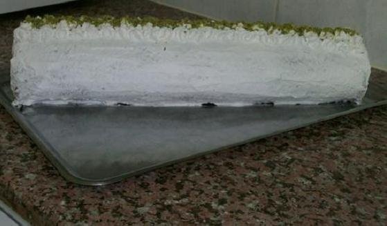 Rulada de cacao cu frisca