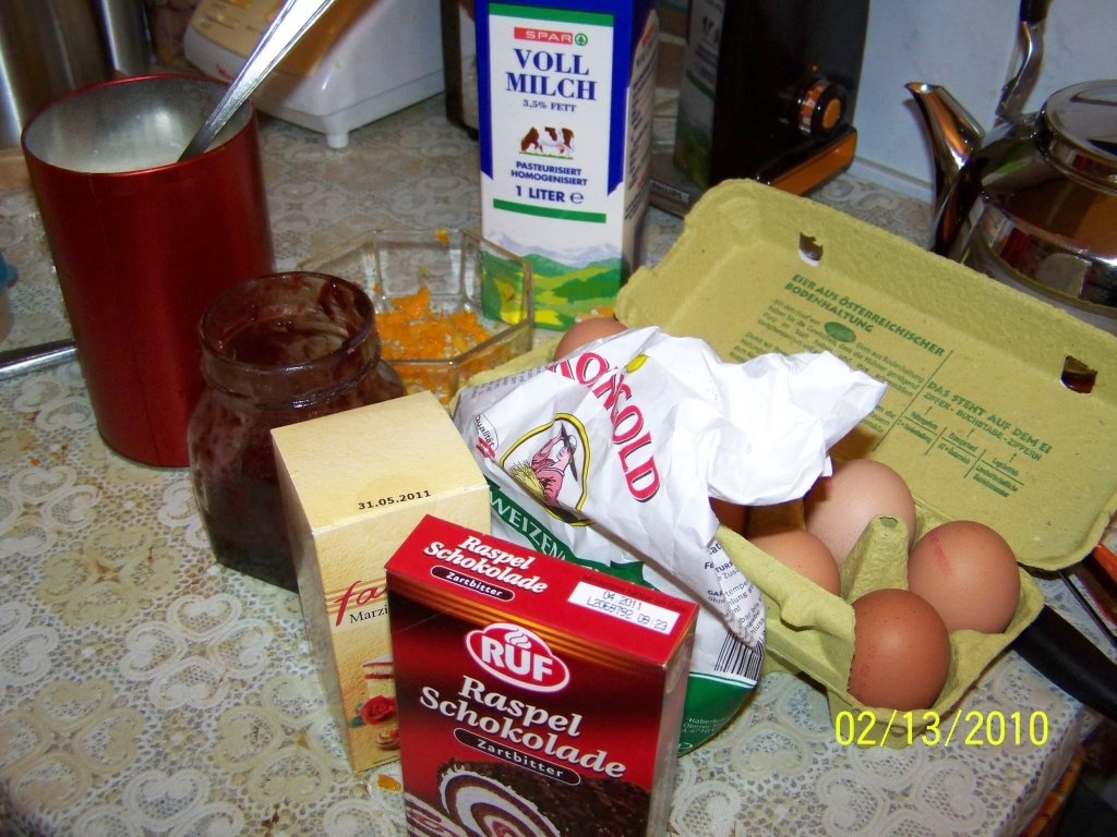 tort cu mere si crema de zahar ars