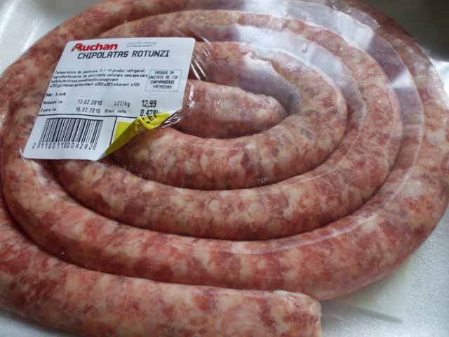 Carnati proaspeti subtiri la gratar