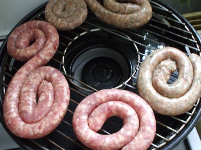 Carnati proaspeti subtiri la gratar